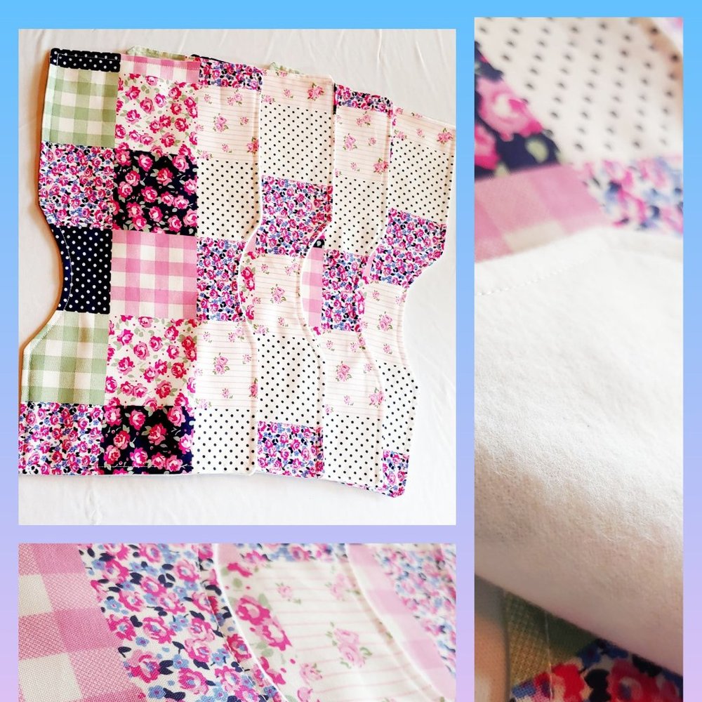 Newborn Baby Receiving Blankets and Custom fit Excuse Me! No Slip Burp Rags!